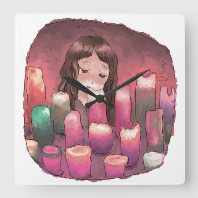 さ く に な じ FYRKANTIG KLOCKA (Framsida)