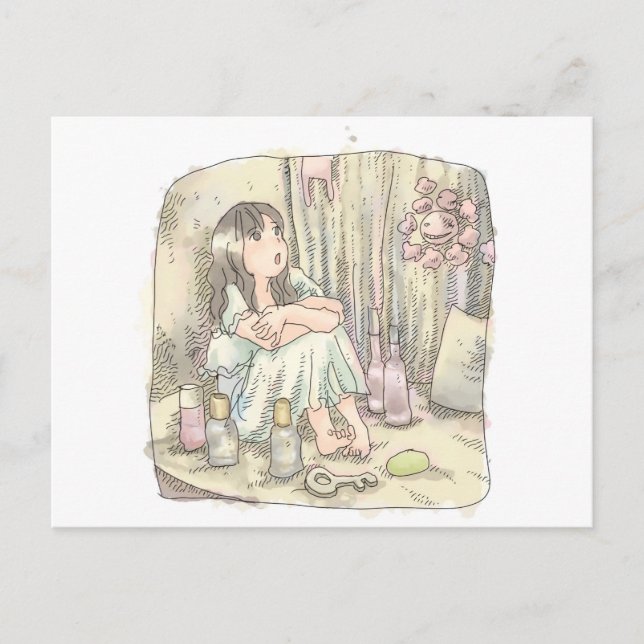 さ な な や じ VYKORT (Framsida)