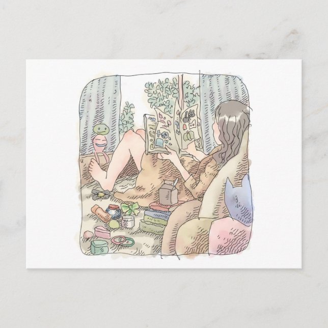 さ な む ご じ VYKORT (Framsida)