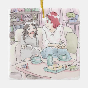 さ む に し じ JULGRANSPRYDNAD KERAMIK