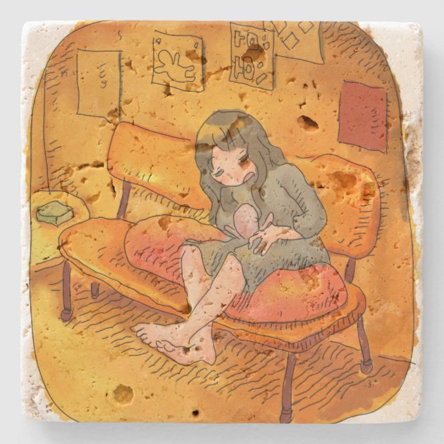 さ や な に じ STENUNDERLÄGG (Framsidan)