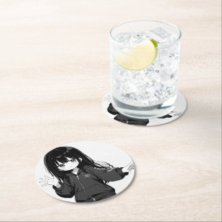 じとめ堂のコースター UNDERLÄGG PAPPER RUND