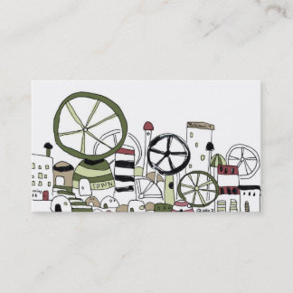 どこかの街並みNo.2 Visitkort