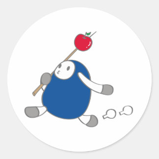 なまけたろうステッカー　こん RUNT KLISTERMÄRKE