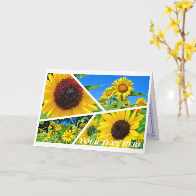 ひまわり KORT (Gul blomma)