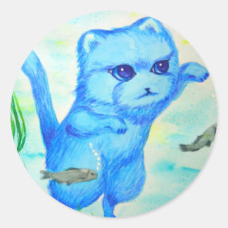 みずうみのネコ RUNT KLISTERMÄRKE