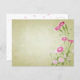 やさしさを届ける＊撫子のポストカード VYKORT