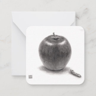 りんごとあおむし ANTECKNINGSKORT