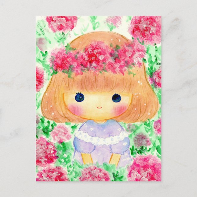 わたし女の子です HELG VYKORT (Framsida)