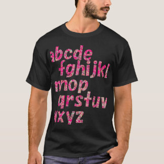 アルファベットの小文字たち! T SHIRT