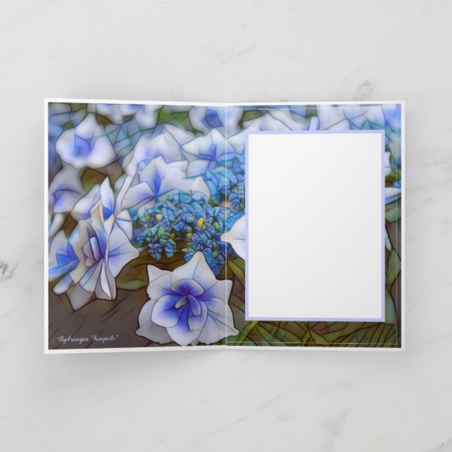 ア ジ サ [花] KORT (Inuti)