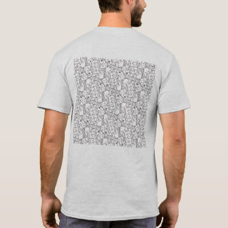 ウサギ・タイルのテセレーション(AL)Tシャツ T SHIRT