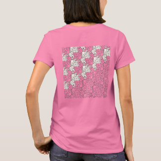 ウサギ・タイルのテセレーション(WL) T SHIRT