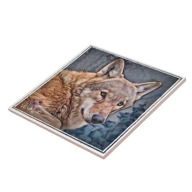 オオカミ タイル KAKELPLATTA (Sidan)