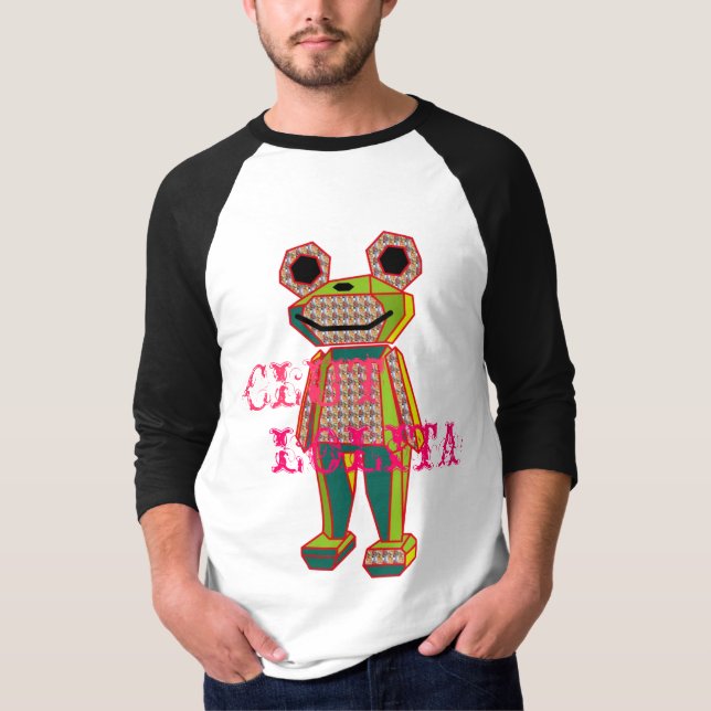 カエル　ロボット, CLUT, LOLITA　メンズ　Tシャツ T SHIRT (Framsida)