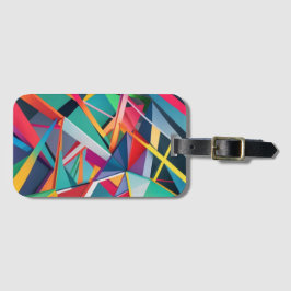 カラフル・ジオメトリック・マジック 直線の組み合わせによる立体感のある幾何学模様 BAGAGEBRICKA