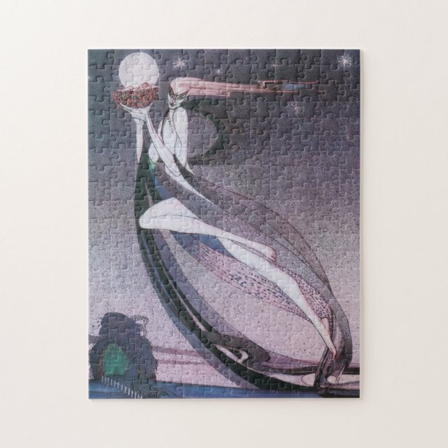カ イ ・ ニ ー ル nomineringsperiod (Kay Nielsen) budgiv Pussel (Vertikal)