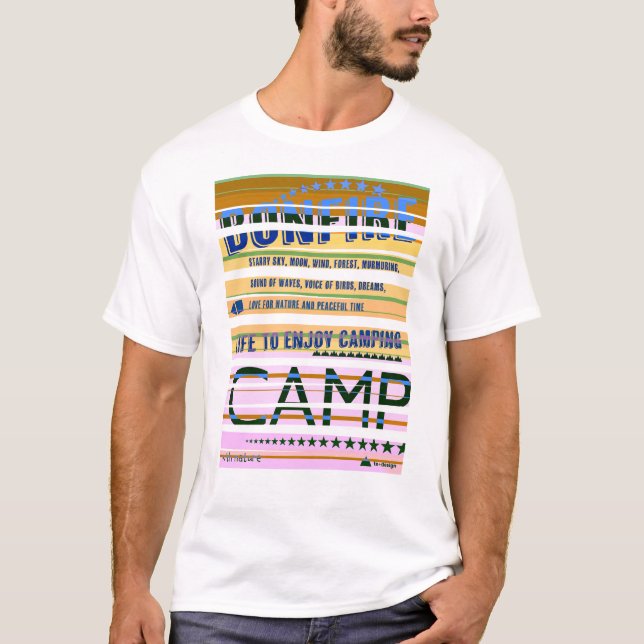 キャンプ2 T SHIRT (Framsida)