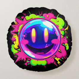 クッション｜VACHABORG グッズ「 電光石火少女 Eccentric Flash Girl 」 Rund Kudde