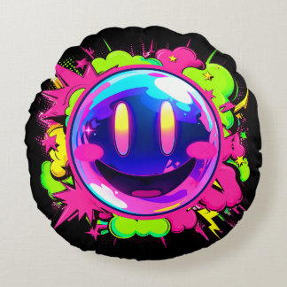 クッション｜VACHABORG グッズ「 電光石火少女 Eccentric Flash Girl 」 Rund Kudde