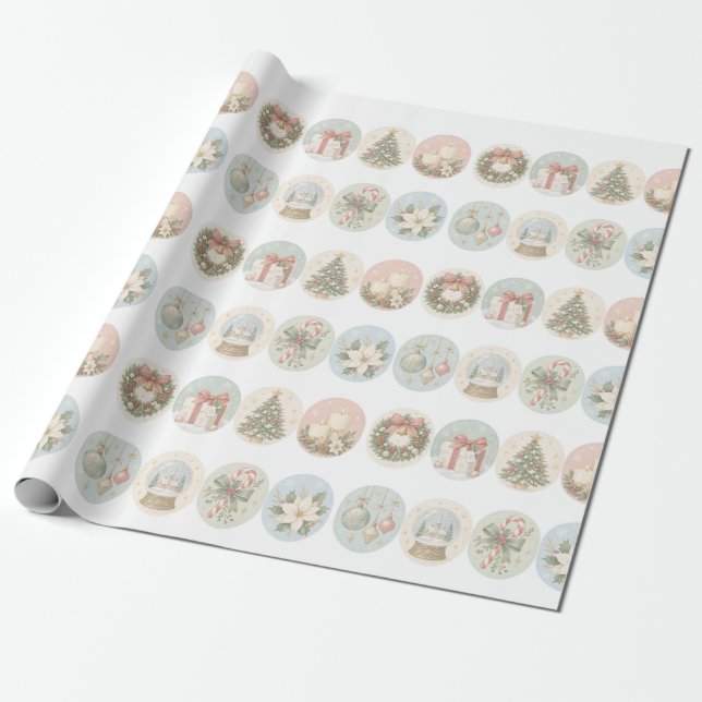 クリスマス PRESENTPAPPER (Utrullad)