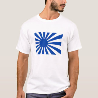 サムライブルーsamurai旭日旗 tee shirt