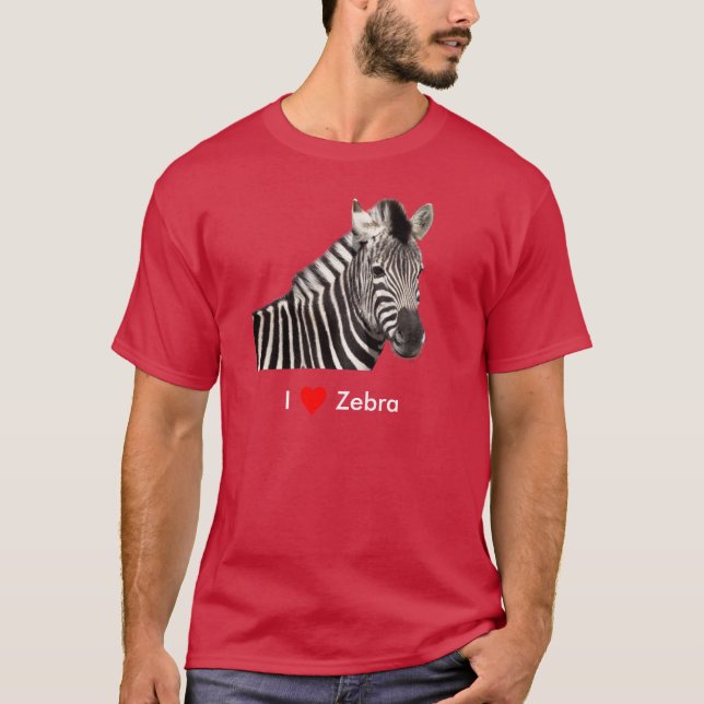 シマウマ T-SHIRT (Framsida)