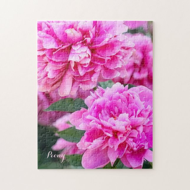 シャクヤク [花] ジグソーパズル PUSSEL (Vertikal)