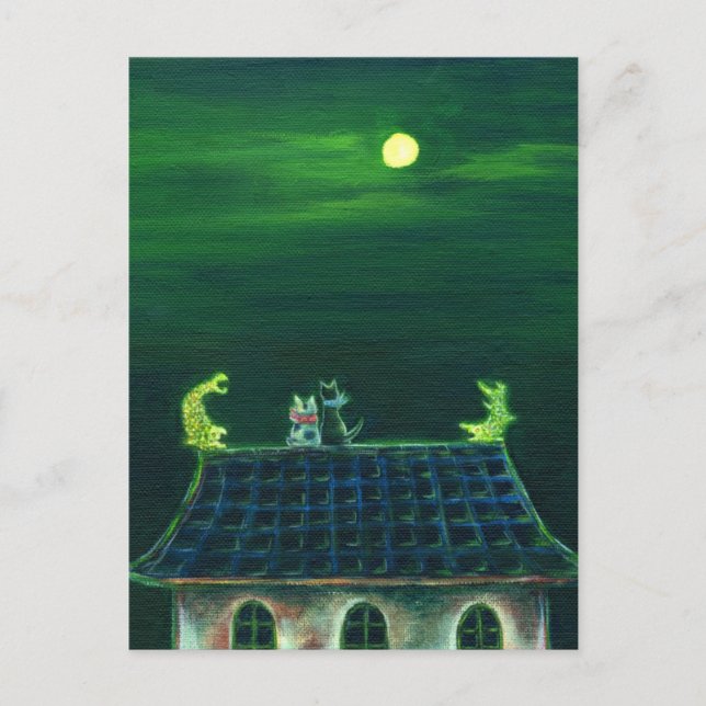 シャチホコの夜 VYKORT (Framsida)