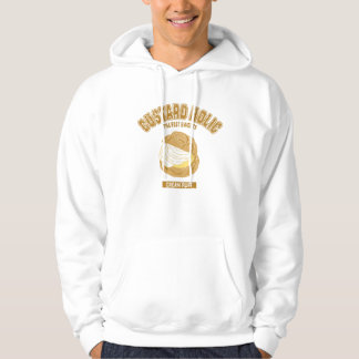 シュークリーム(生クリーム) （カレッジ風イラスト） HOODIE