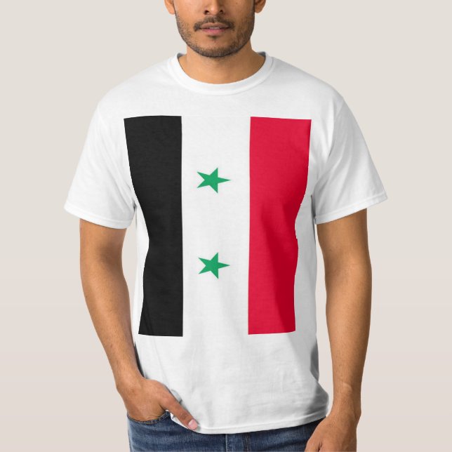 シリアの旗 T SHIRT (Framsida)