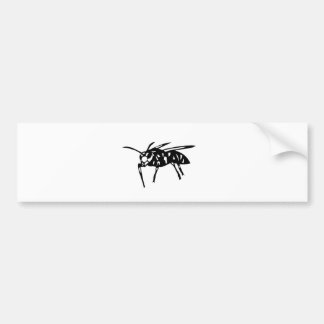 スズメバチ グッズ 蜂 hornet; yellow jacket; wasp 切り絵 bildekal