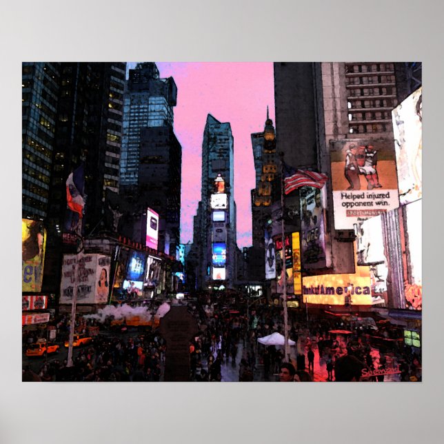 タ イ ム ズ ス ク エ POSTER (Framsidan)