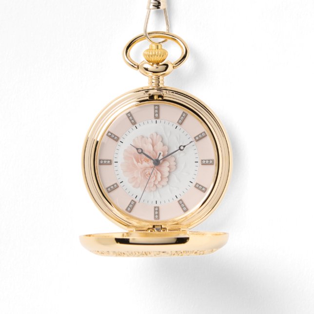 ダイヤモンド牡丹 パステルピンク ARMBANDSUR (Framsida)