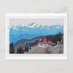 ダ ー ジ リ ン 朝, Darjeeling, Hiroshi Yoshida Vykort
