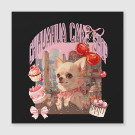 チワワのケーキ屋さん、スイーツ、子犬、リボン、cherry,girly好きのための