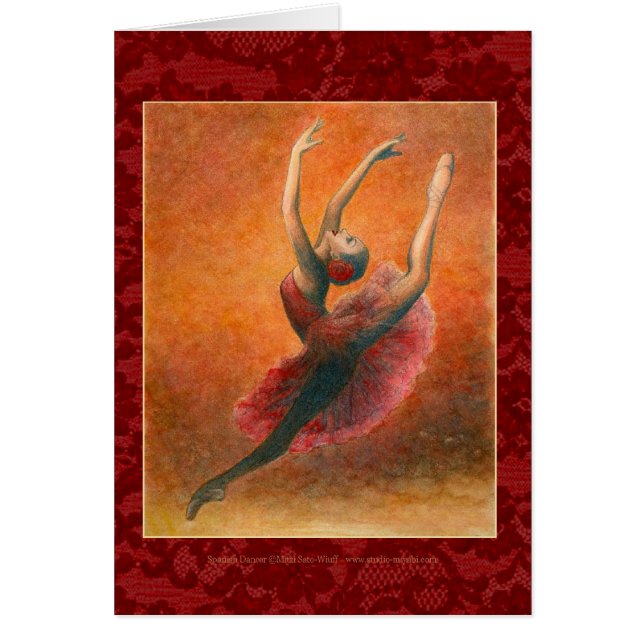 ドン・キホーテ　グリーティングカード HÄLSNINGSKORT (Framsidan)