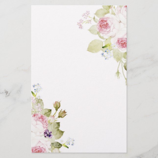 ピエールドゥロンサールの便箋 BREVPAPPER (Framsida)