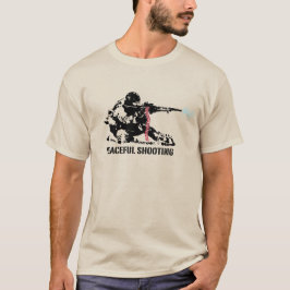 ピースフルシューティング（Peaceful shooting） T Shirt