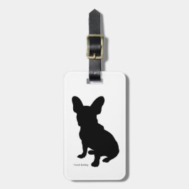 フレンチ・ブルドッグ ラゲージタグ french bulldog Luggage tag Bagagebricka