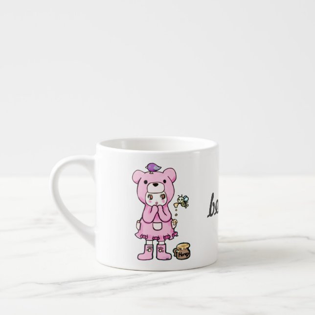 ベアミちゃん ESPRESSOMUGG (Vänster)