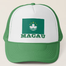 マカオの旗の帽子 för MACAO flagga   hatt