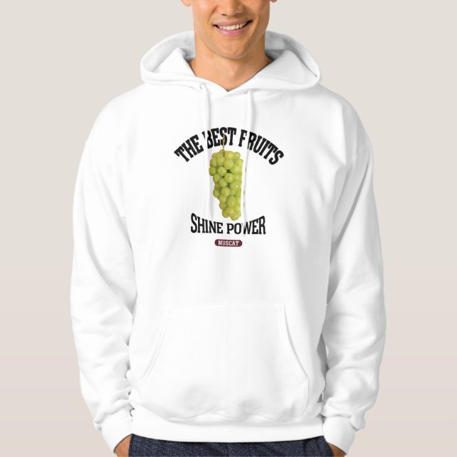 マスカット（ビンテージ風） HOODIE (Framsida)