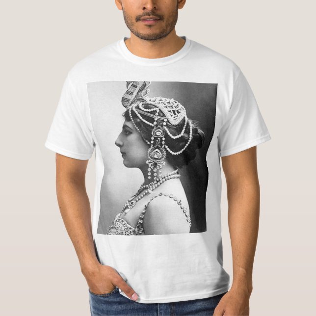 マタ・ハリ（Mata Hari）ことマルハレータ・ヘールトロイダ・ゼレ（Margaretha Gee T Shirt (Framsida)