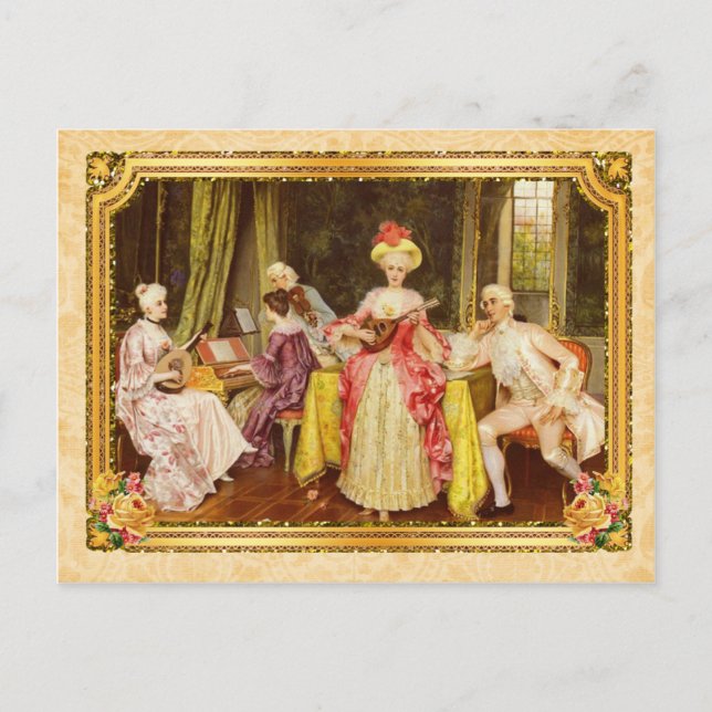 マ リ ー ア ン ト ワ budgivningens budgivningsorder budfi vykort (Framsida)