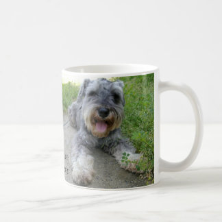 ミニチュアシュナウザー zwergschnauzer (miniature schnauzer) kaffemugg