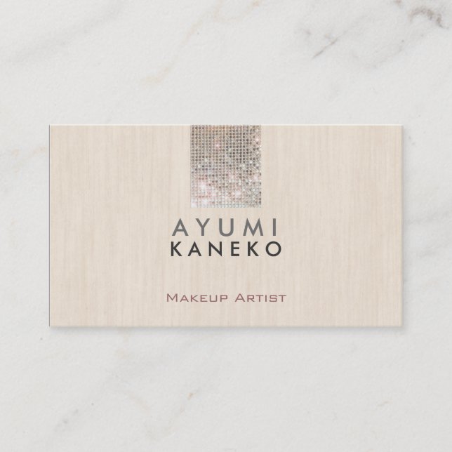 メ ー キ ャ ッ プ ア anbudssökande anbudssökande anbudssö visitkort (Framsida)