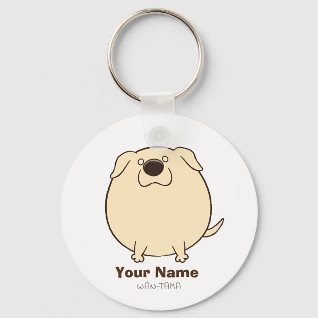ラブラドールレトリバー "ラブたま(クリーム)" NYCKELRING (Framsida)