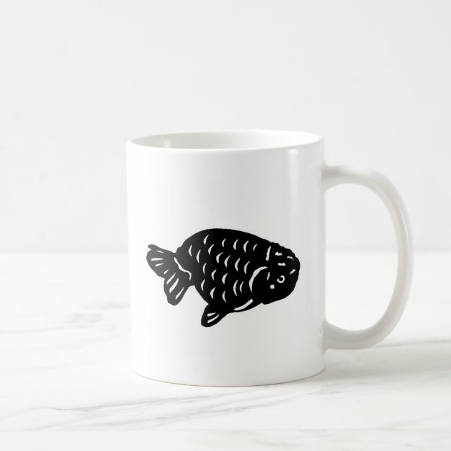 ランチュウ　らんちゅう　金魚 KAFFEMUGG (Höger)