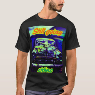 レトロカーアートTシャツ T SHIRT